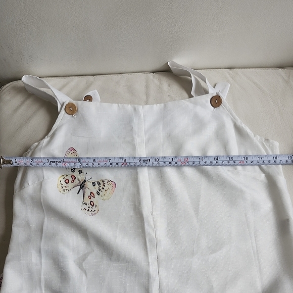 Chic White Floral Jumpsuit - Picture 8 of 9